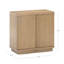 Armoire Mid-Century moderne avec base en bois massif-1305155389