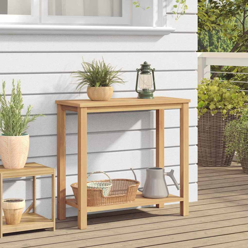Rectangular Outdoor Coffee Table, 75cm H x 85cm W x 35cm D