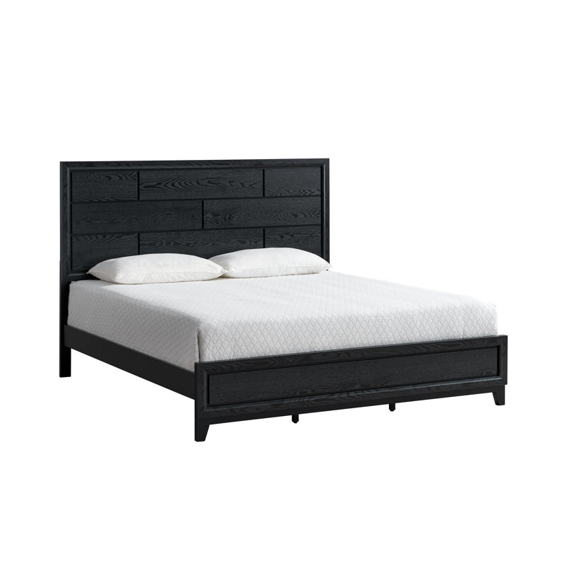 Ganya 39D7D5DCFCF141FA894D3AD68E74DFBA Full Bed Black