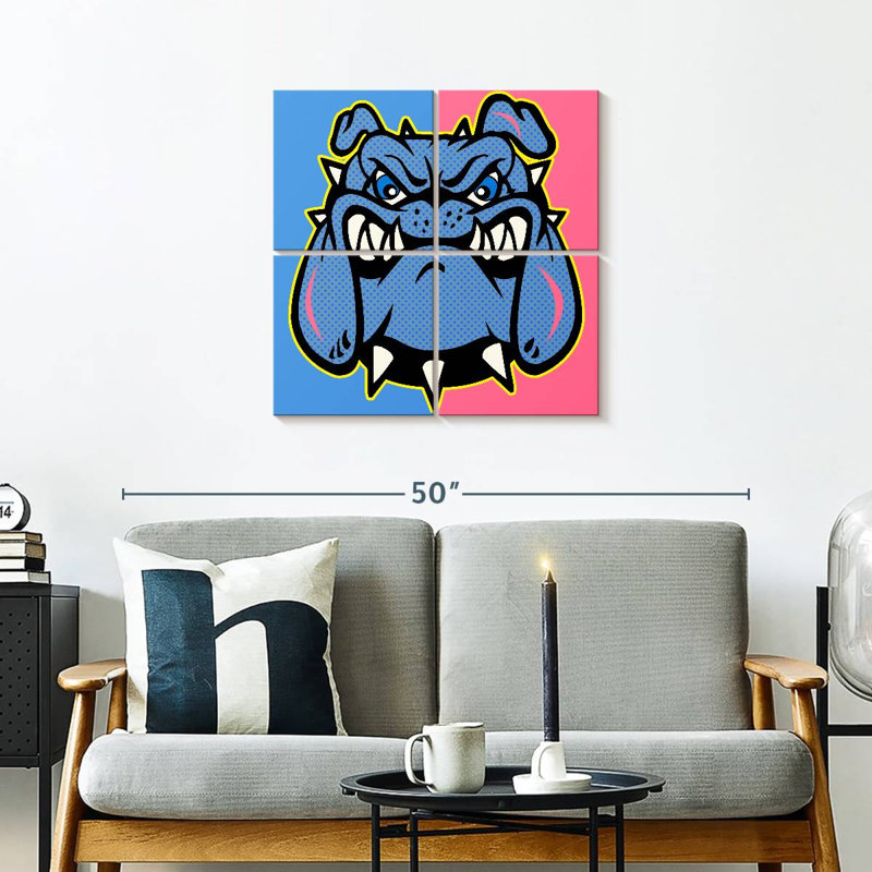 Brampt Bulldog II, 26" H x 26" W
