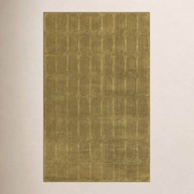 Mazzi Geometric Hand-Loomed Wool Area Rug