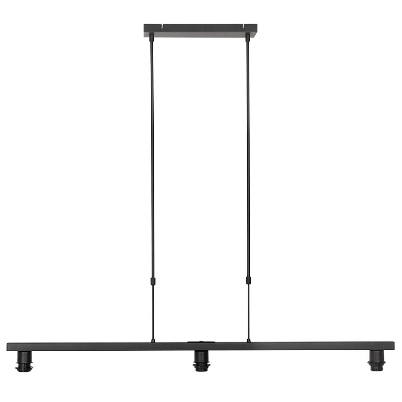 Alisun 3 - Light Black Kitchen Island Pendant, Gold