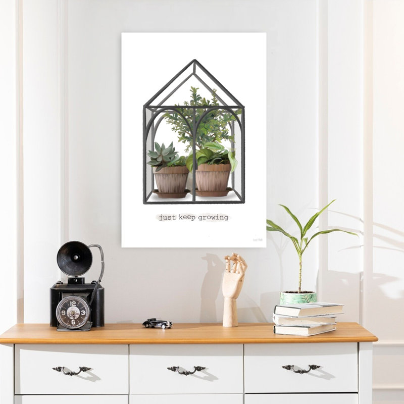 Just Keep Growing Greenhouse, 24" H x 16" W