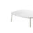 Miona Rectangular Metal Outdoor Coffee Table And Side Table , 38.58'' in. W 33.86'' in. D