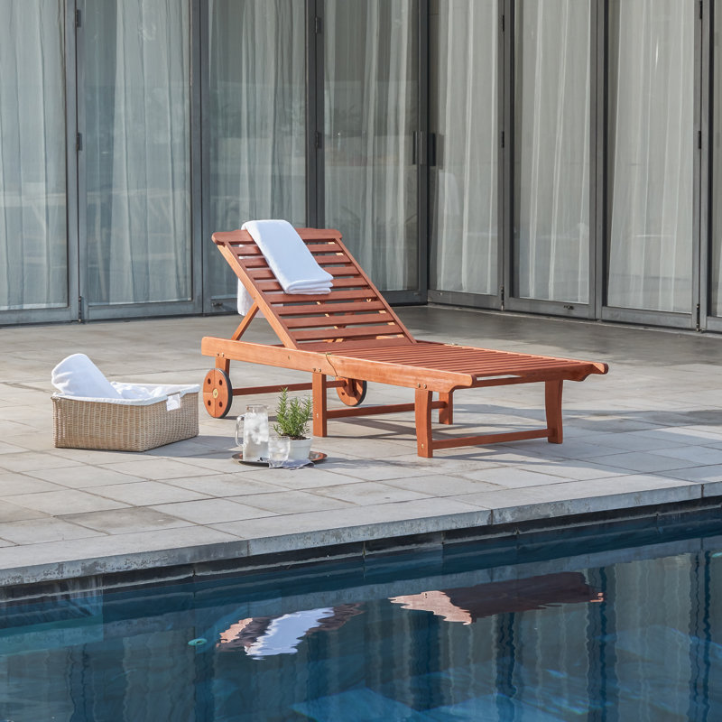 Chaise longue inclinable Aleha