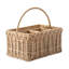 Provence Rattan Flatware Caddy - Light Brown