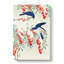 Birds On A Nandina Bush by Ohara Koson - Wrapped Canvas Painting-55312442