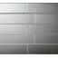 Carrelage mural de cuisine et de salle de bain style bord droit en verre de qualité diamant Forever Matte 3 po x 12 po-36935509
