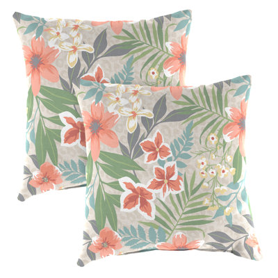 16" x 16" Outdoor Throw Pillow (Set of 2)