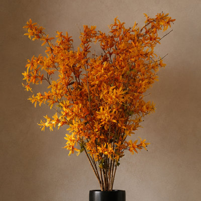 Plastic, Silk Blossom Arrangement