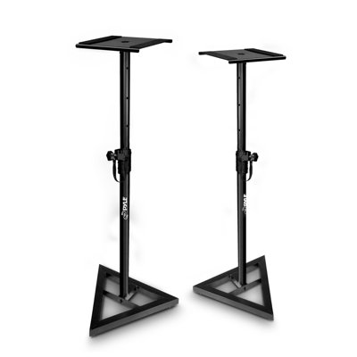 PylePro PSTND355 Telescoping Heavy Duty Studio Monitor Speaker Stands Pair