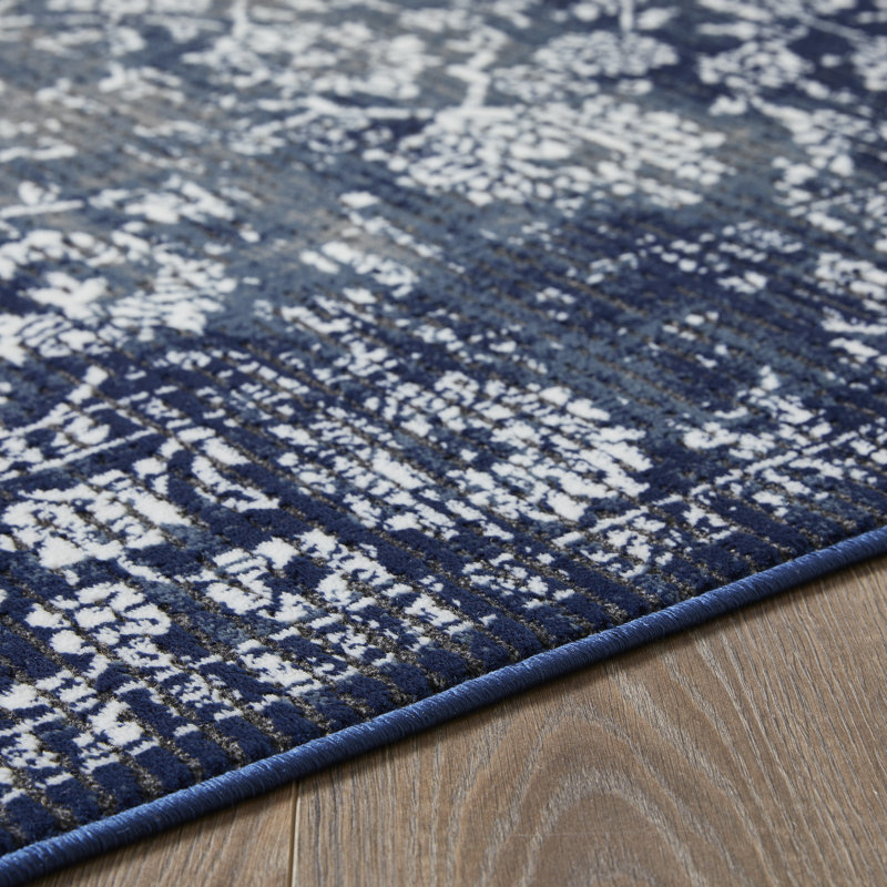 Raashid Floral Indoor Rug, Rectangle 3'3" x 5'3"