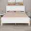 Lit plateforme avec tête de lit Mid-Century-1496065287-1496065286