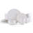 Kendall 16-Piece Porcelain Dinnerware Set-Service For 4
