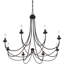 Lustre de style bougie traditionnel / classique à 8 lumières Drea