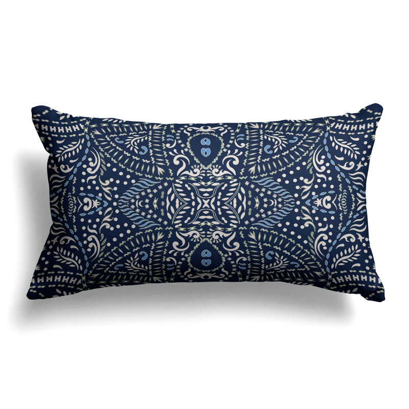 Coussin Free Free, Blue/White