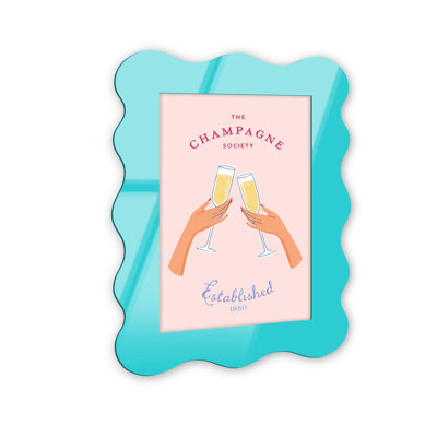 Shared Cheers Acrylic Wall Frame by NOTORIART