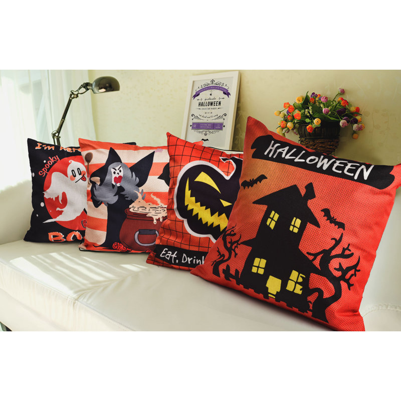 Décoration de coussin d'Halloween