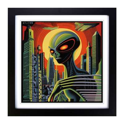 Alien Constructivism - Framed Print