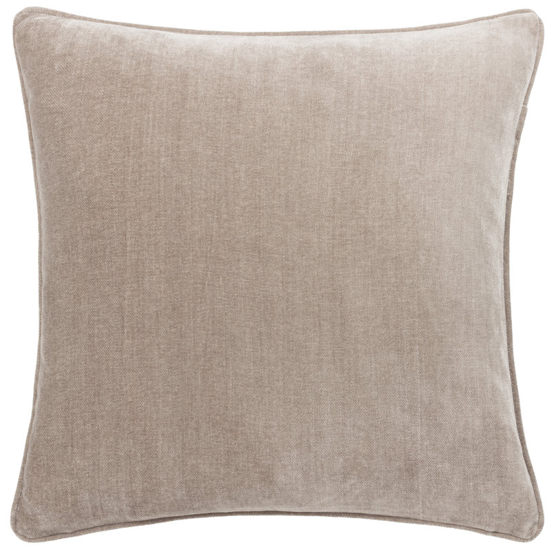 Square Throw Cushion, Grey