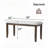 38 Inch Upholstered Bench with Padded Seat and Solid Wood Legs for Bedroom, Entryway and Dining Room, Beige and Brown-1984186851