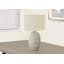 Lighting, H 24 po, lampe de table, résine crème, abat-jour ivoire / crème, transitionnel