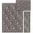 Ensemble de tapis de Cedar Creek 3 pièces Espresso