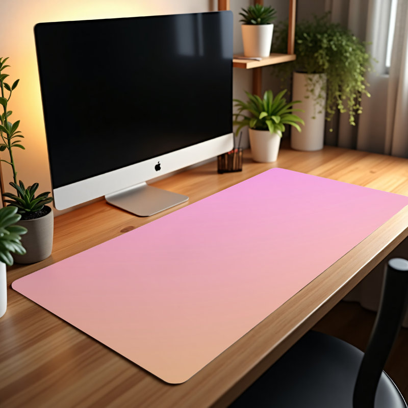 Polyester Desk Pad, 23.6x13.8