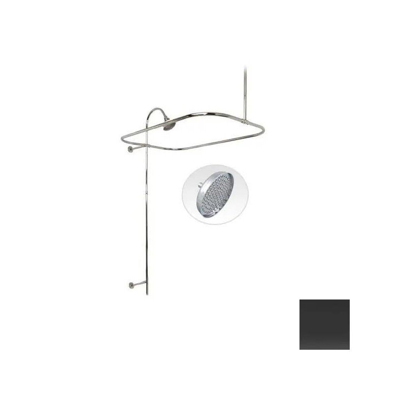 Complete Shower System, Black Matte