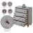Gray Boucle Chest