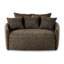 Chloe Curved 62" Round Arm Loveseat-607010574