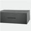 Armoire 6 tiroirs avec grand tiroir en tissu, noir-667146300
