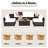 Avaiyah 5 - Person Patio Conversation Set with Cushions-349747126
