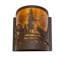 1 - Light Flush Mounted Sconce