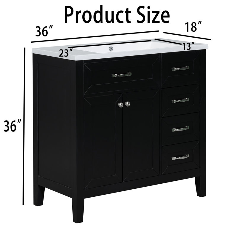 Meuble-lavabo 36 po