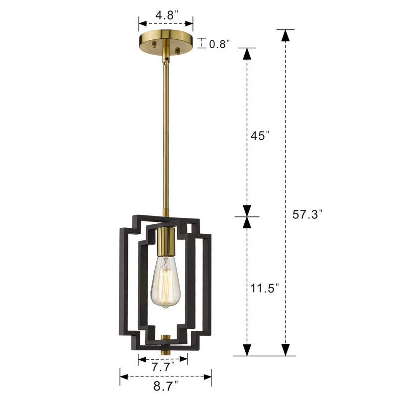 Jyniah 1 - Light Lantern Pendant