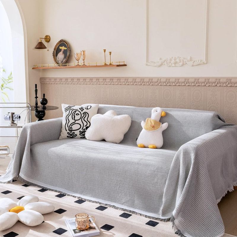Box Cushion Sofa Slipcover
