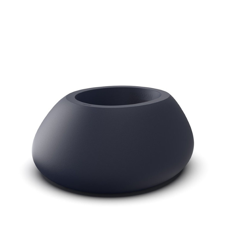 Stone Planter, Blue, 11.75" H x 26.5" W x 24.5" D