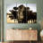 " Black Angus Cattle " 3 - Pieces-92895298