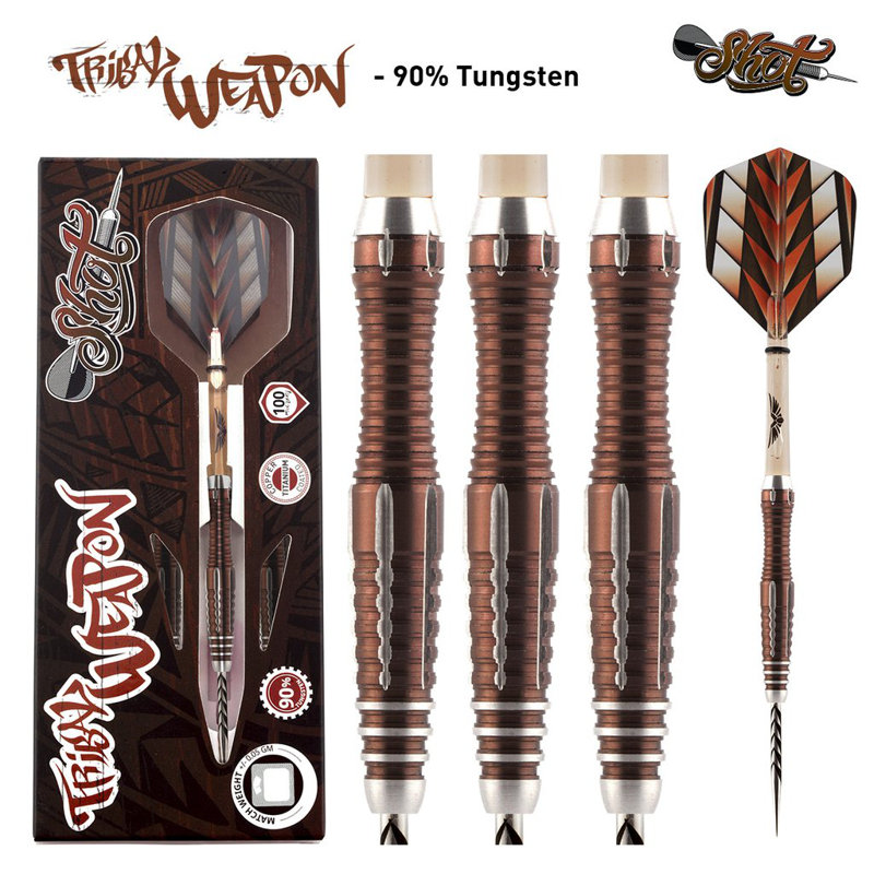 Shot Darts Tungsten 0.22 Darts, 25 Gm