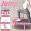 Wekli ft Round Fitness Trampoline with Handlebar
