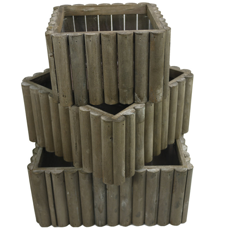 Daxton Handmade Wood Planter Box
