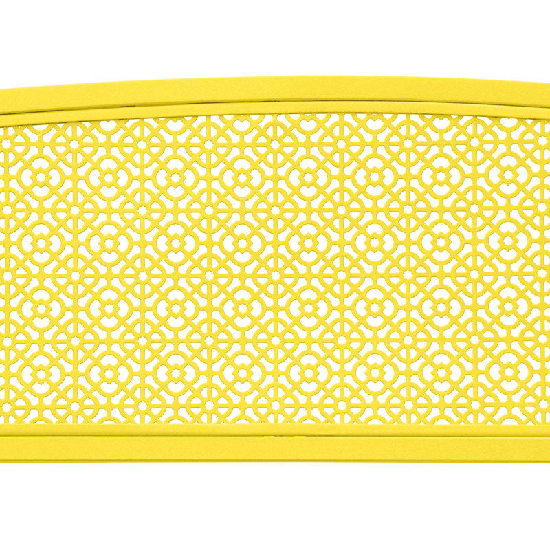  Banc de jardin extérieur, Jaune