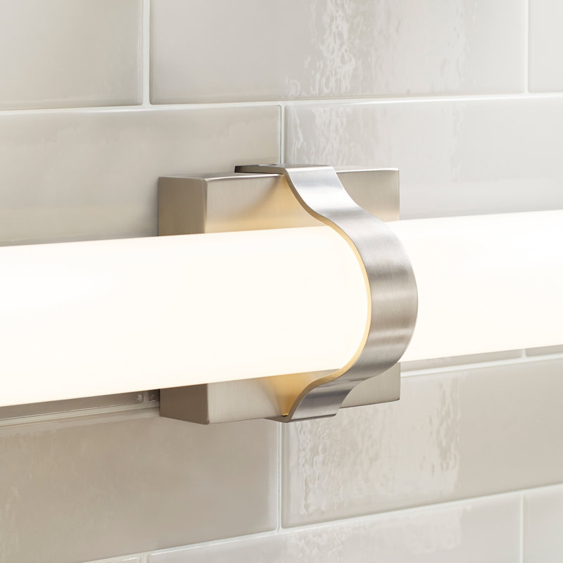 Lynk 1 - Light LED Bath Bar, Satin Nickel