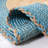 Trogdon Natural Fiber Hand Loomed Jute/Cotton Rug in Blue/Brown-688088170