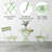 3-Piece Bistro Set with Steel Frame, Folding Table & 2 Chairs, Space-Saving Patio Furniture for Outdoor Patio, Balcony or Garden-1026513731