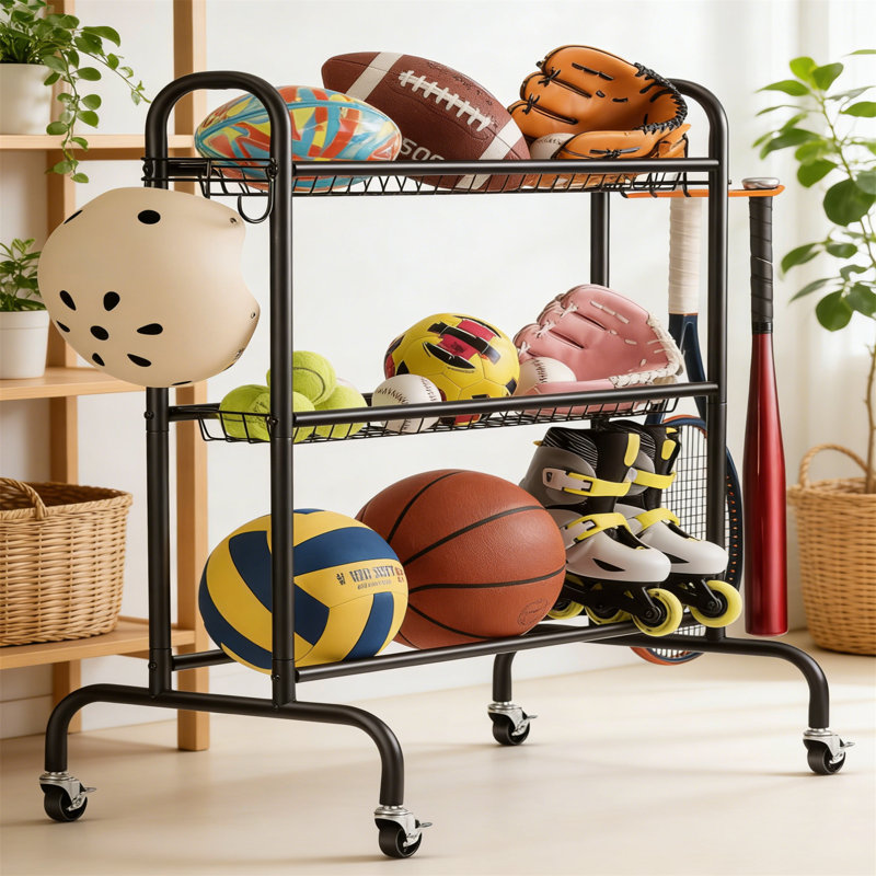 Metal Sports Rack