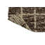 Wool Geometric Area Rug in Brown-1501782082