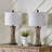 26.5'' Wicker Traditional Table Lamp With Usb