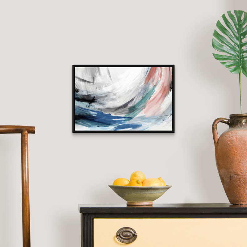 Print, Black Framed, 14" H x 20" W x 1.75" D